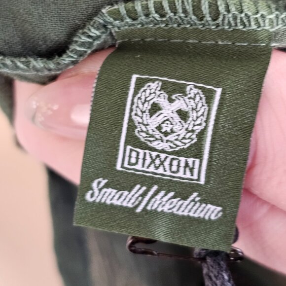 Dixxon NWT Green Black Lace Detail Beach Coverup Layering Sz S/M - Picture 10 of 12